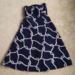 JCrew cotton dress with lining